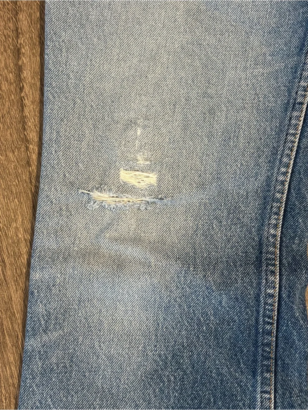 Vintage 70’s? Levi's Orange Tab 575 Blue Bell Bottom High Waist Jeans Mens 32x34
